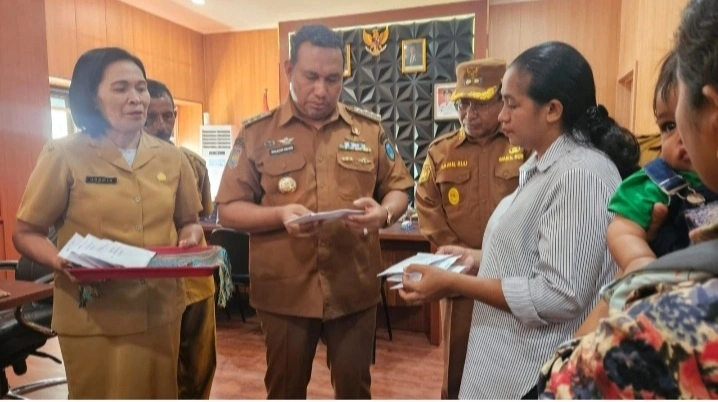 Pemkab Ttu Tunjukan Empati Kepada Keluarga Korban Tragedi Oebubun