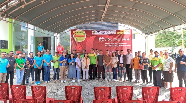 Cuks Keuskupan Atambua Rayakan Hut Ke-18 Dengan Mengadakan Aksi Pemeriksaan Kesehatan Gratis Dan Donor Darah