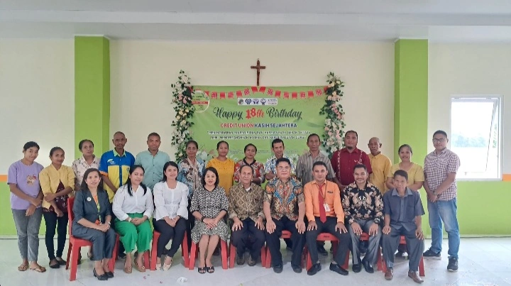 Meski Gerimis, Semangat Persaudaraan Dan Syukur Tetap Membara Di Hut Ke‑18 Cuks Kc Kefamenanu