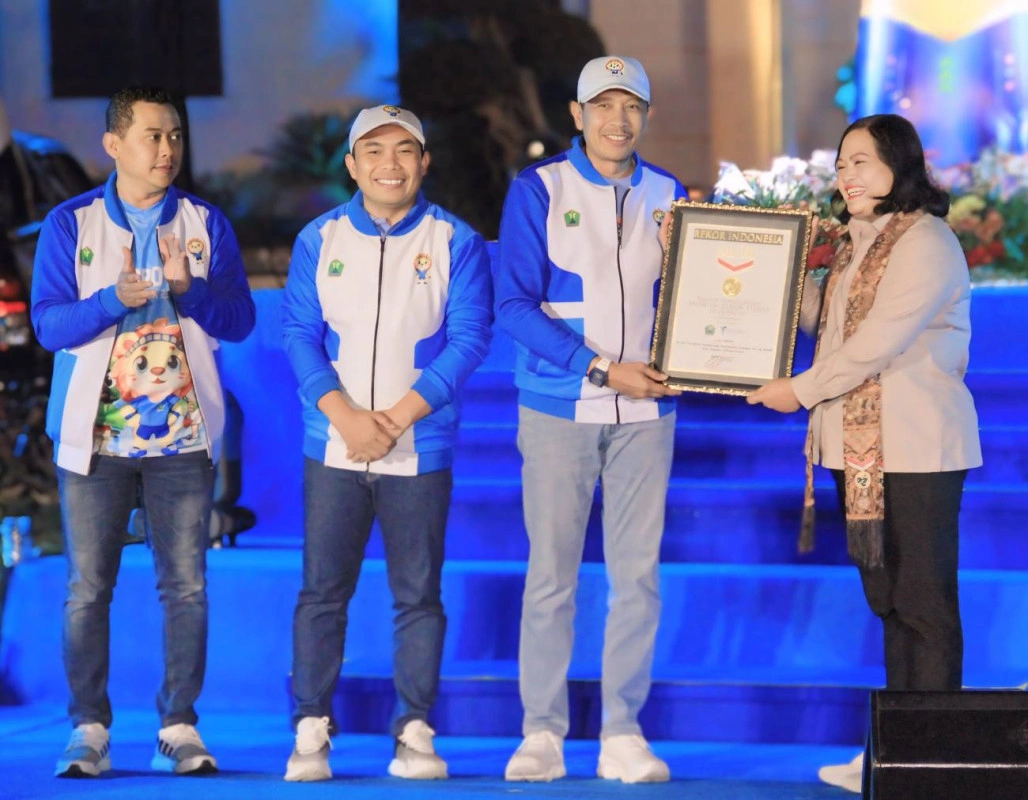 Fasilitasi Air Siap Minum Di Venue Porprov Ix Jatim Pecahkan Rekor Muri