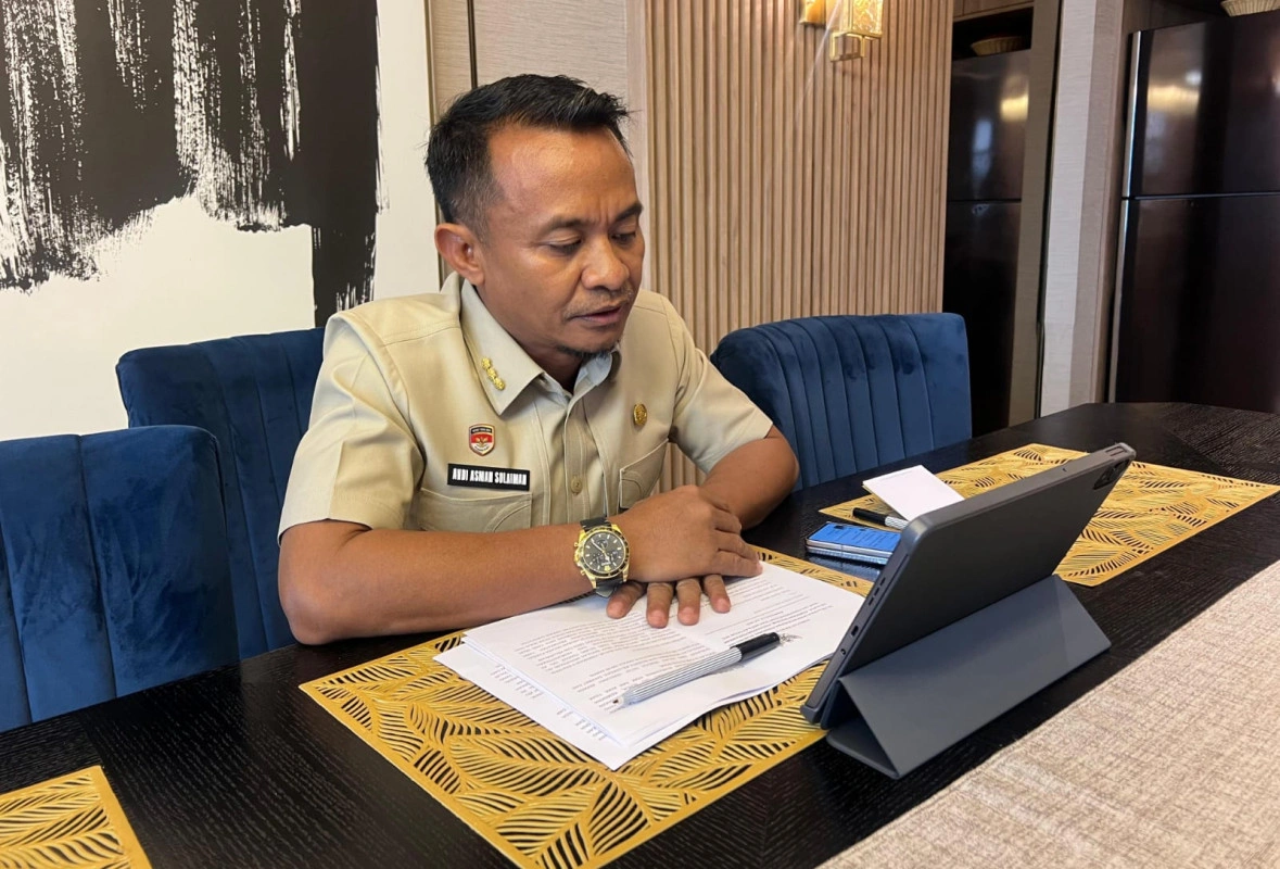 Bupati Bone Kendalikan Rakor Strategis Dari Jakarta, Komitmen Bersama Menuntaskan Stunting Dan Kemiskinan Ekstrem