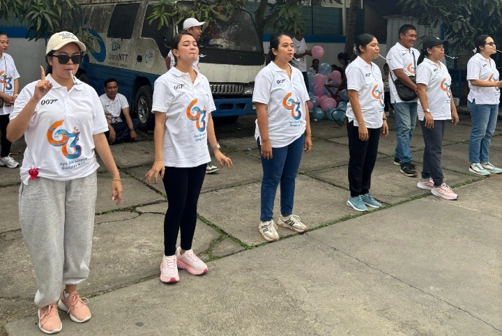 Memupuk Semangat Kebersamaan, Bank Ntt Kefamenanu Gelar Ragam Lomba Dan Pengabdian