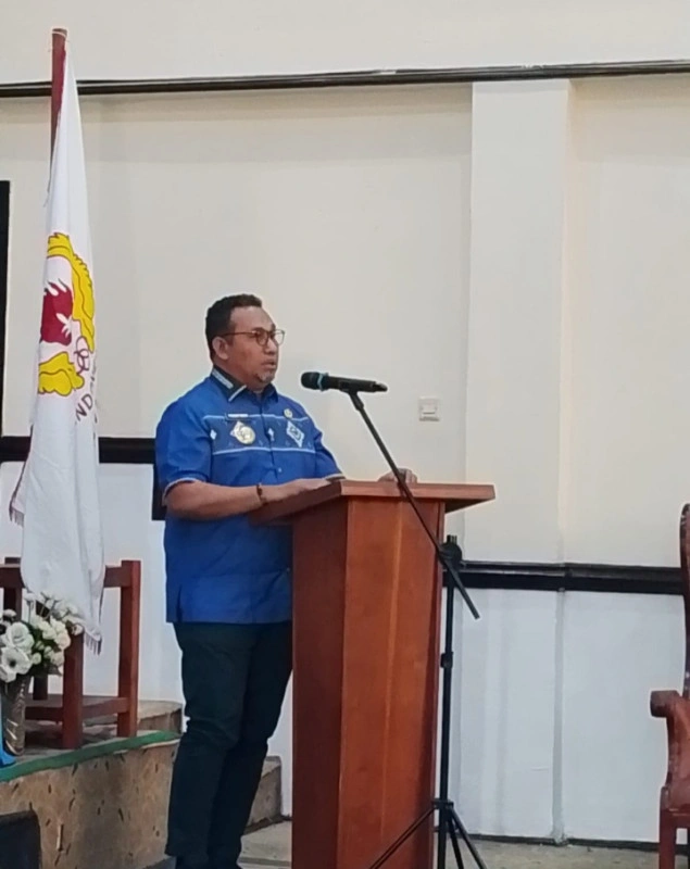 Bupati Falent Ambil Alih Kursi Koni Dengan Komitmen Transparansi Dan Pembinaan Atlet