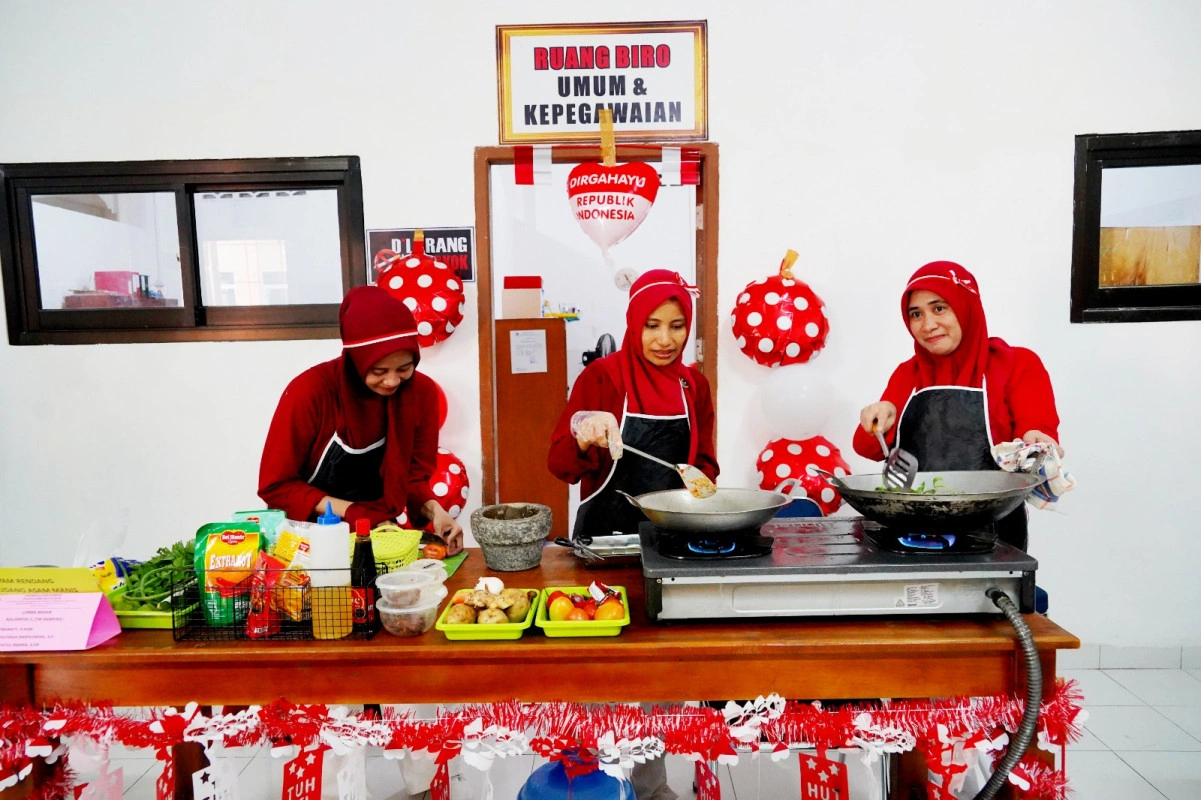 Tim Gemoy Juara, Tim Bohay Jadi Favorit, Keseruan Lomba Masak Meriahkan Hut Ri Ke-80 Di Kampus Universitas Andi Sudirman