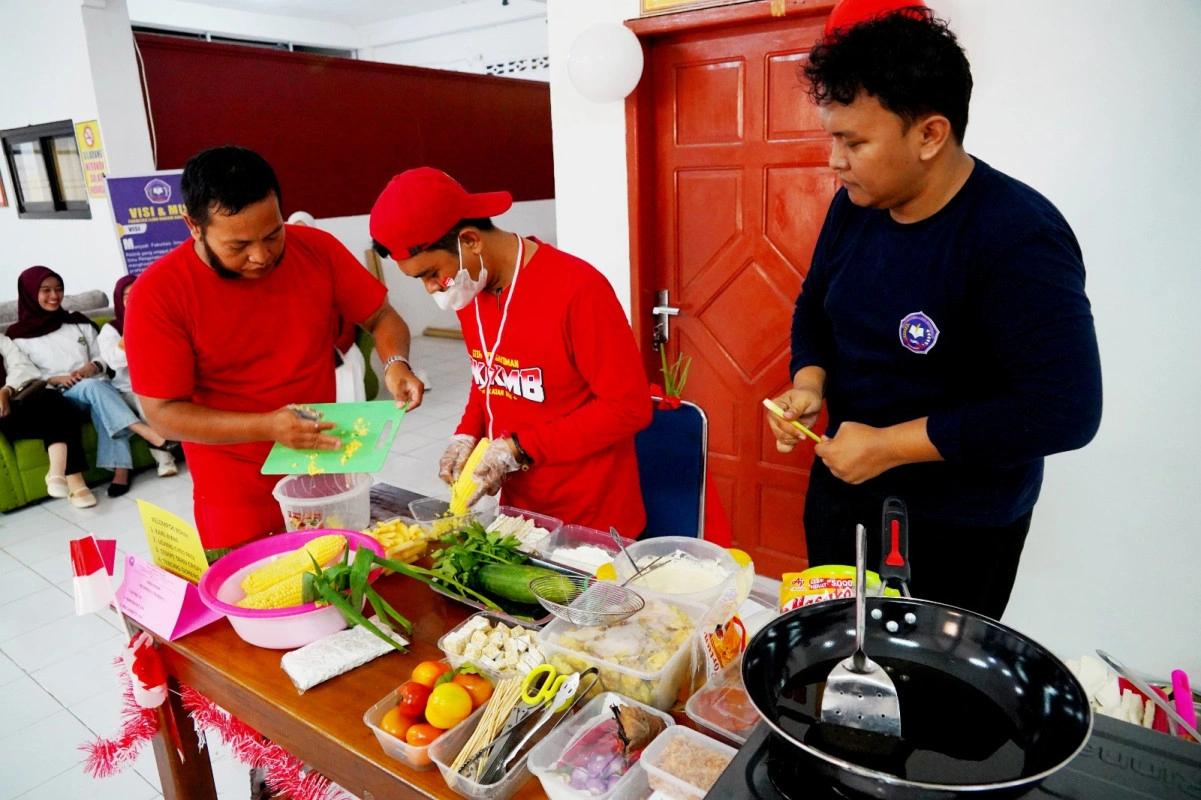 Tim Gemoy Juara, Tim Bohay Jadi Favorit, Keseruan Lomba Masak Meriahkan Hut Ri Ke-80 Di Kampus Universitas Andi Sudirman