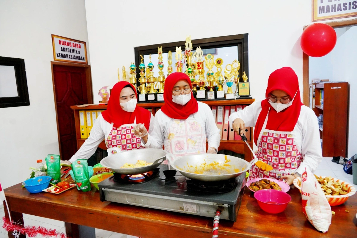 Tim Gemoy Juara, Tim Bohay Jadi Favorit, Keseruan Lomba Masak Meriahkan Hut Ri Ke-80 Di Kampus Universitas Andi Sudirman