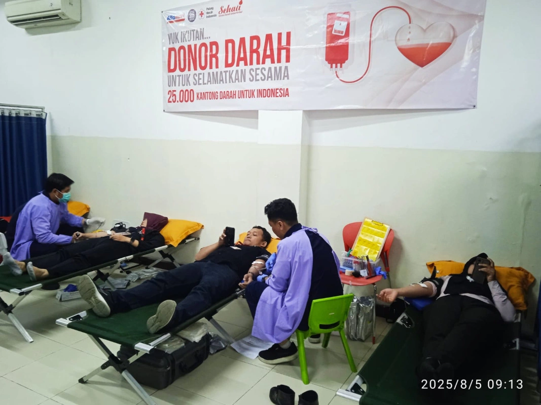 Alfamart Gandeng Pmi Kota Malang Gelar Aksi Sosial Donor Darah