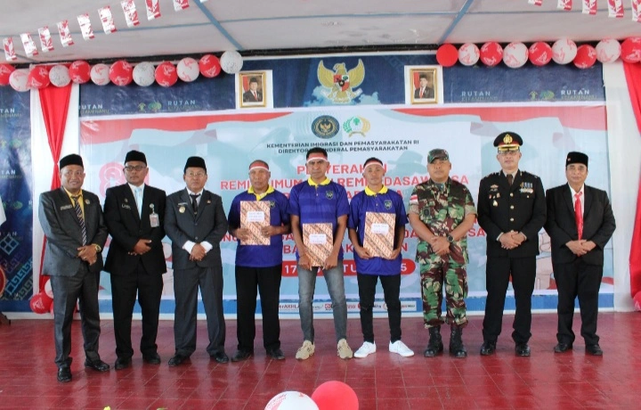 Kebebasan Di Hari Kemerdekaan, Dua Narapidana Di Kefamenanu Bebas Berkat Remisi