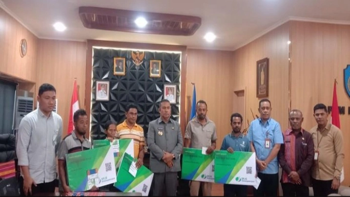 Bank Ntt Cabang Kefamenanu Memfasilitasi Klaim Bpjs Ketenagakerjaan Bagi Pekerja Rentan Di Ttu