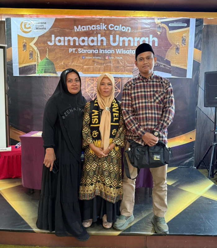 Tiga Penerima Hadiah Umrah Bupati Bone Siap Berangkat Ke Tanah Suci