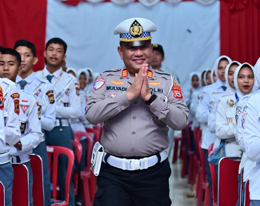 Satlantas Polres Bone Cetak Pelatih Muda Disiplin Berlalu Lintas