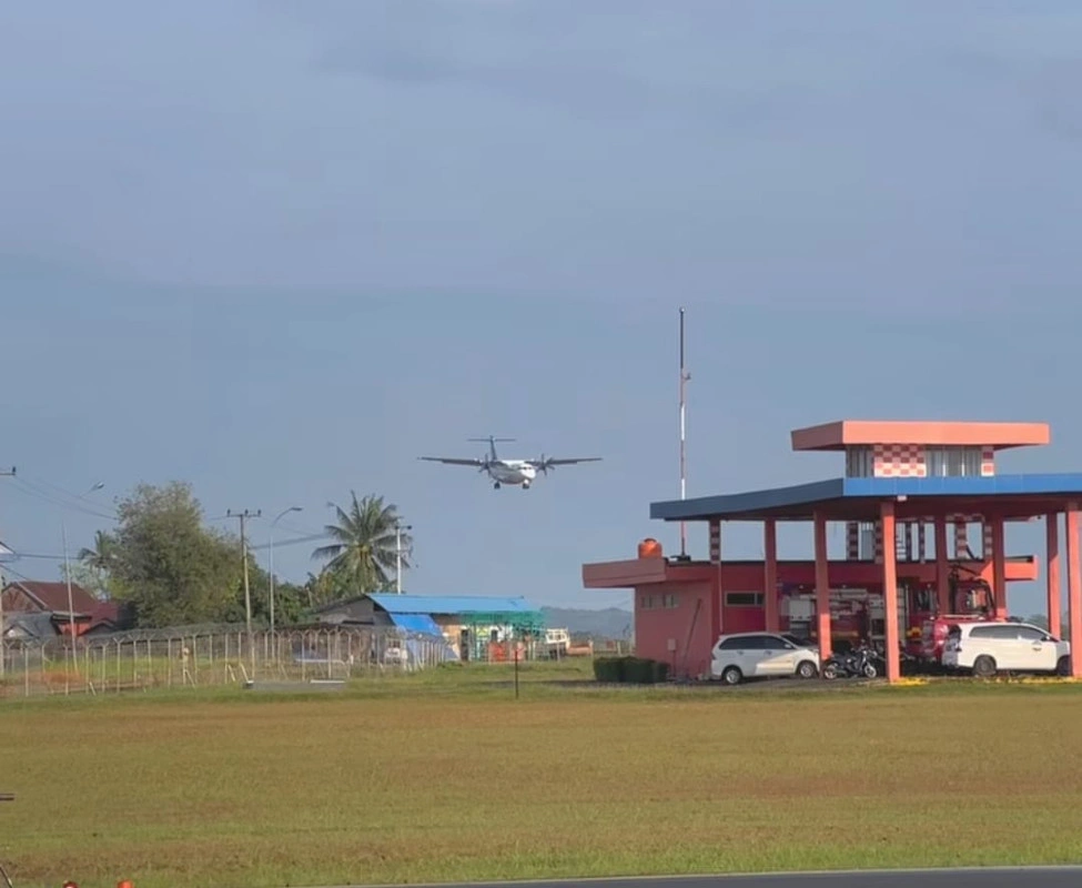 Sayap Baru Bone, Rute Penerbangan Bone–Kendari Resmi Mengudara Dari Bandara Arung Palakka