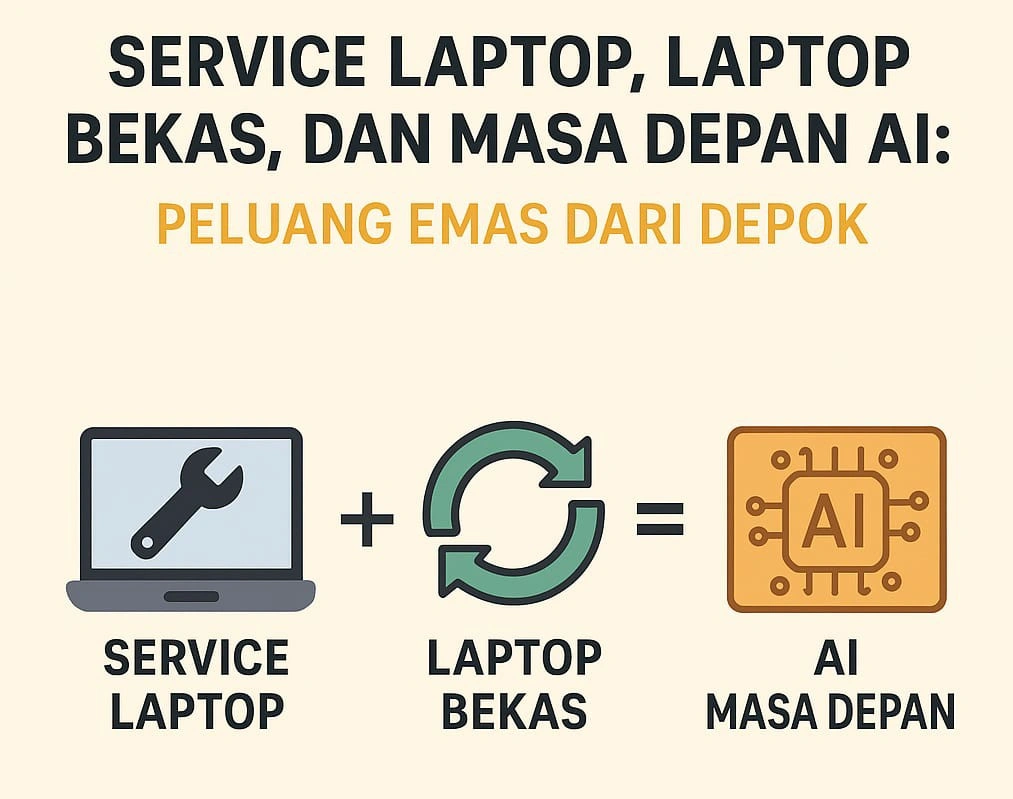 Service Laptop, Laptop Bekas, Dan Masa Depan Ai: Peluang Emas Dari Depok