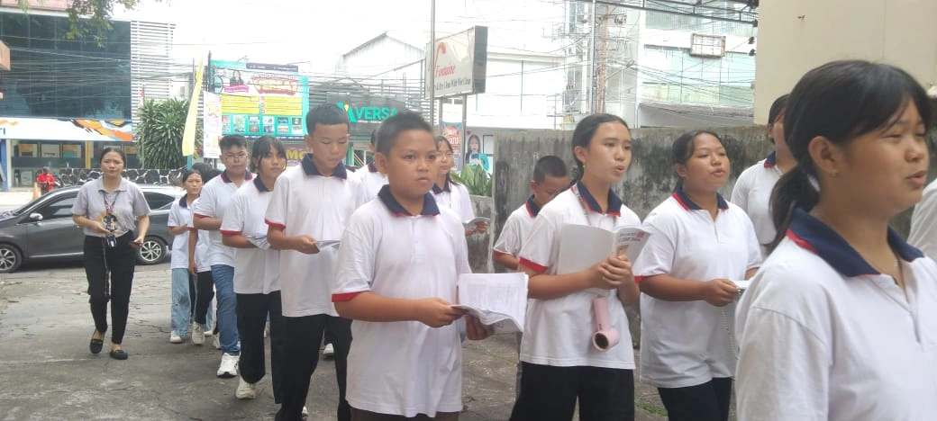 Rally Rosario: Tradisi Iman Yang Hidup Di Smp Frater Don Bosco Manado.