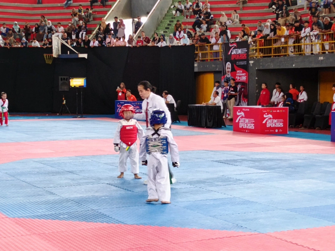 N-Lions Meriahkan Kejurnas Taekwondo Grade-B Jatim Open 2025 Di Kediri