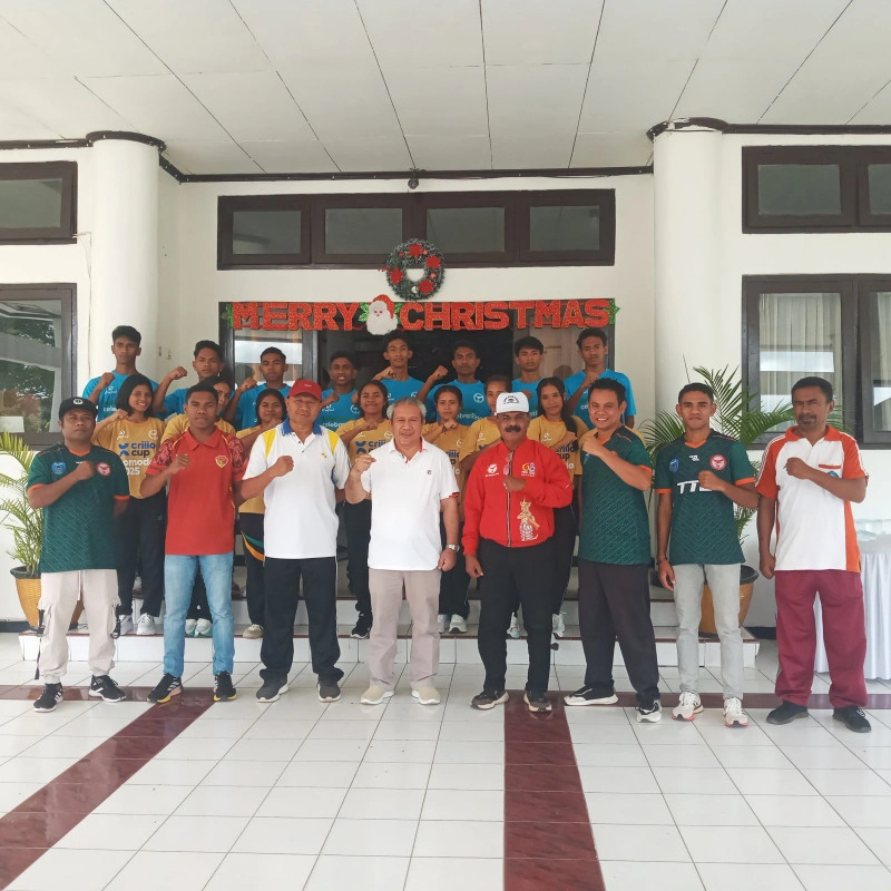 Kontingen Cricket Kabupaten Ttu Dilepas Mengikuti Kejuaraan Criiio Cup Ntt 2025