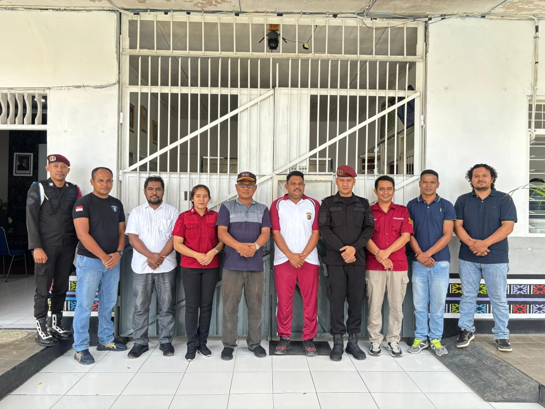 Perkuat Keamanan, Rutan Kefamenanu Lakukan Inspeksi Senjata Api Bersama Polres Ttu