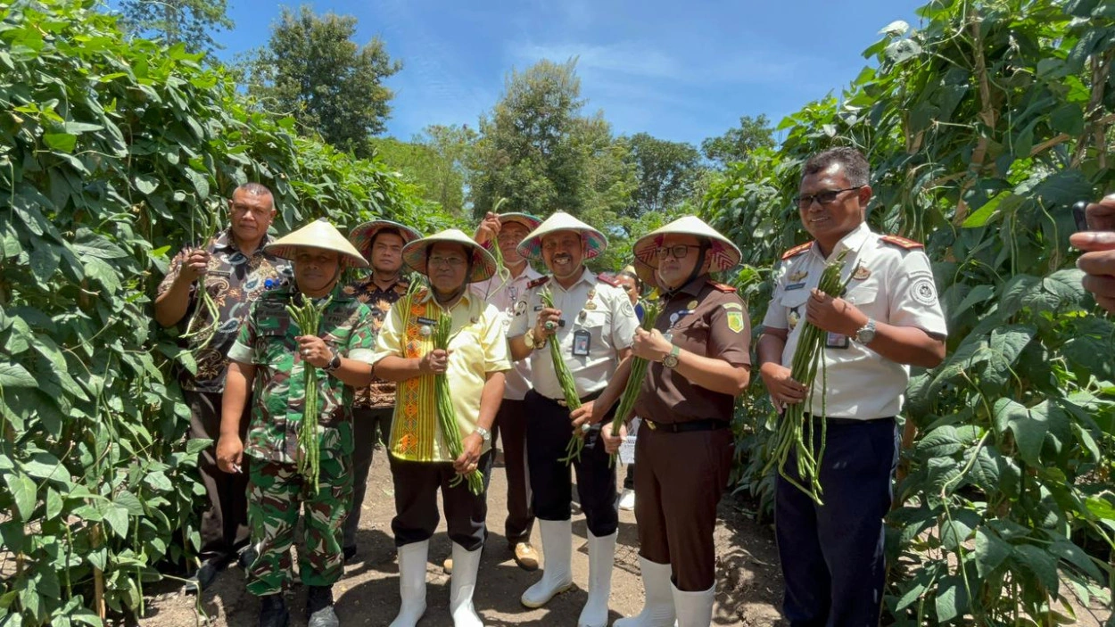 Rutan Kefamenanu Jadi Tuan Rumah Panen Raya Serentak Mendukung Program 15 Aksi Kemenimipas