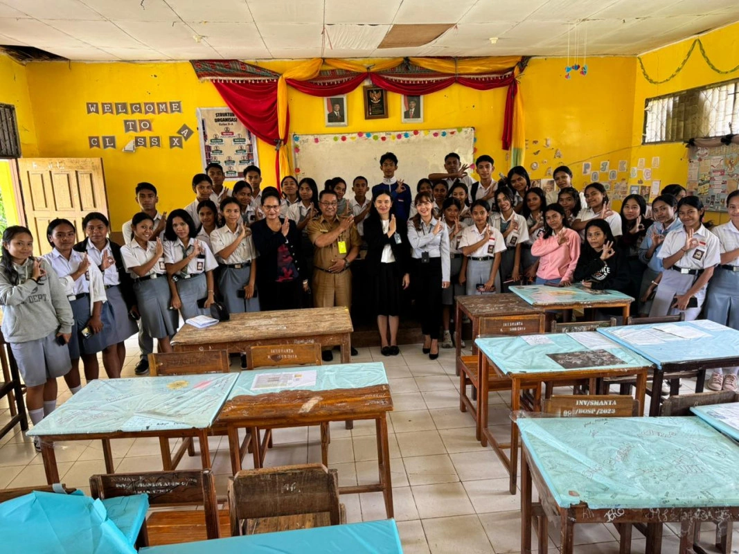 Bri Kefamenanu Perkenalkan Aplikasi Brimo Secara Dini Kepada Pelajar Sma Negeri Taekas