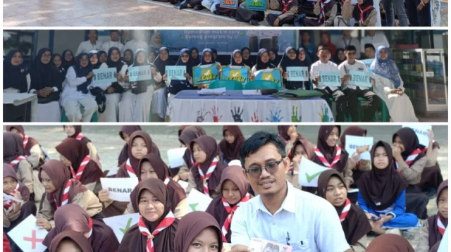 Kuis Ramadan Spansa Telkomsel, Cara Smp Negeri 1 Watampone Mengakhiri Amaliah Ramadan Dengan Ceria