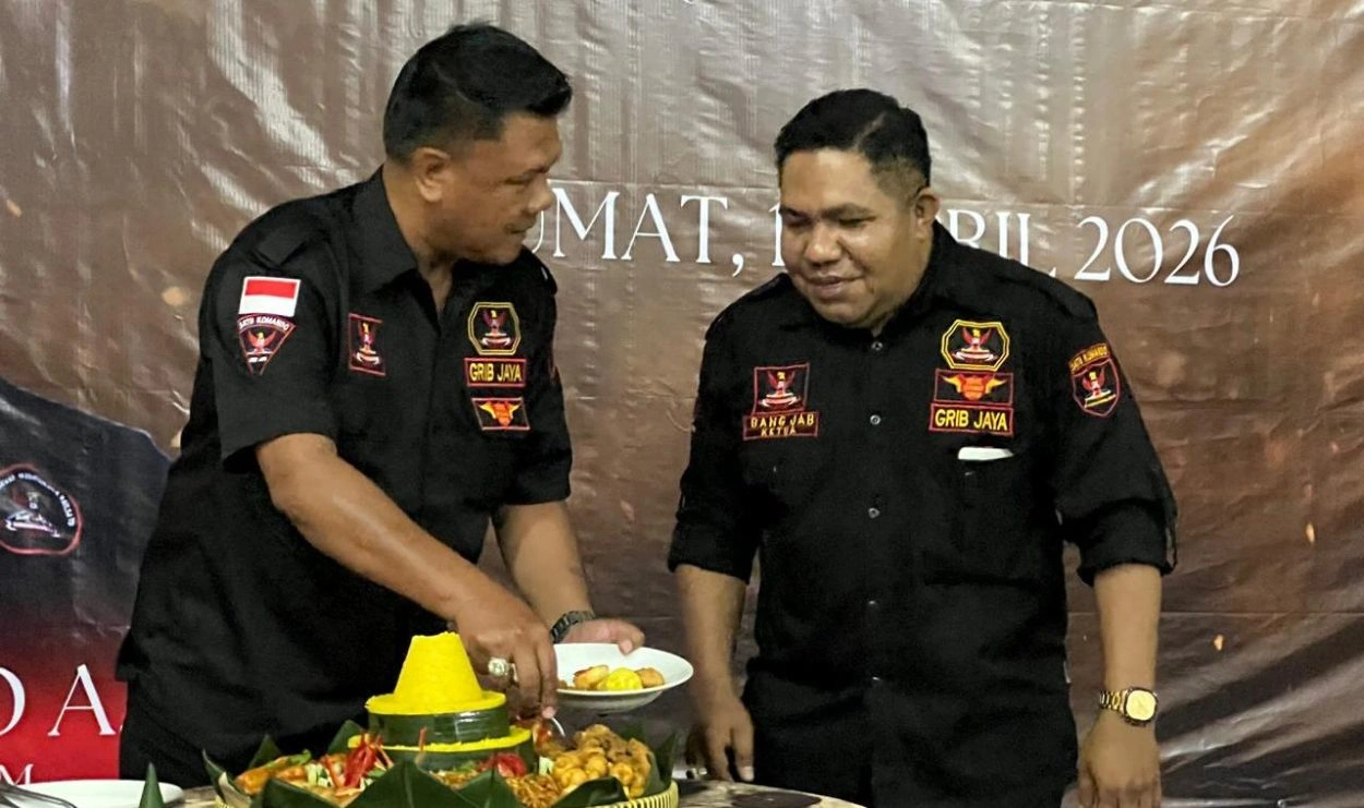 Syukuran Hut Ke-15 Grib Jaya Kabupaten Malang: Potong Tumpeng Pererat Soliditas