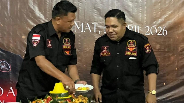 Syukuran Hut Ke-15 Grib Jaya Kabupaten Malang: Potong Tumpeng Pererat Soliditas