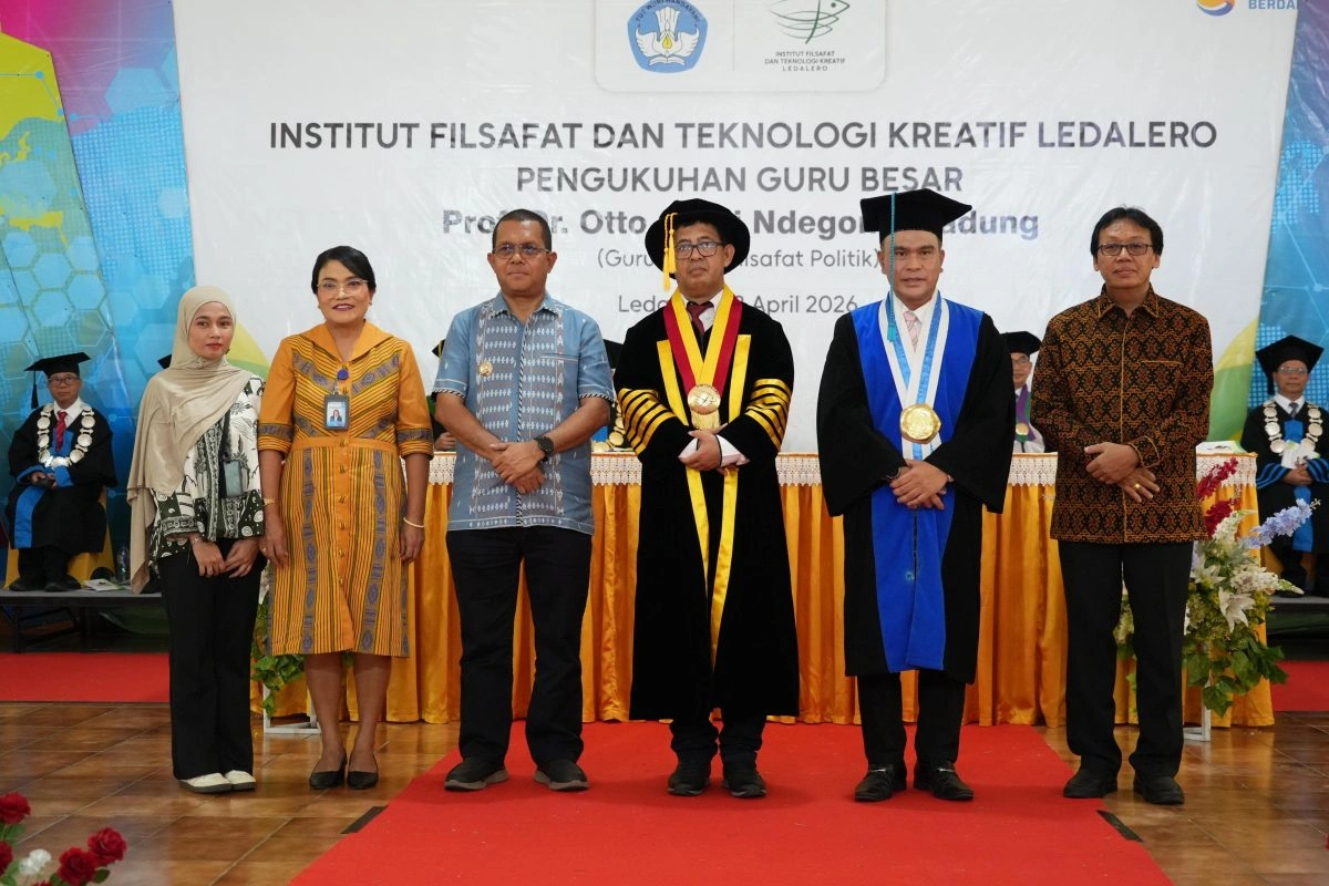 Doktor Lulusan Hochschule Für Philosophie, Munchen Jerman Dikukuhkan Jadi Guru Besar Iftk Ledalero