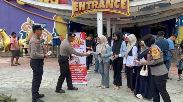Antisipasi Long Weekend, Polres Batu Gencar Patroli Dan Sosialisasi Call Center 110
