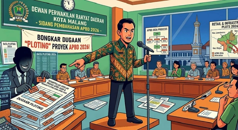 Dewan Minta Pemkot Malang Bongkar Dugaan 'Ploting' Proyek Apbd