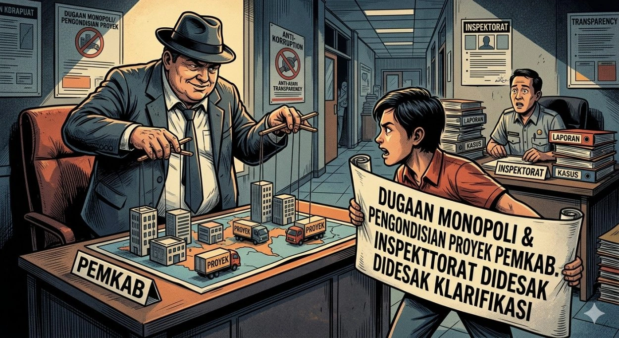 Dugaan Monopoli Dan Pengondisian Proyek Pemkab, Inspektorat Didesak Klarifikasi 