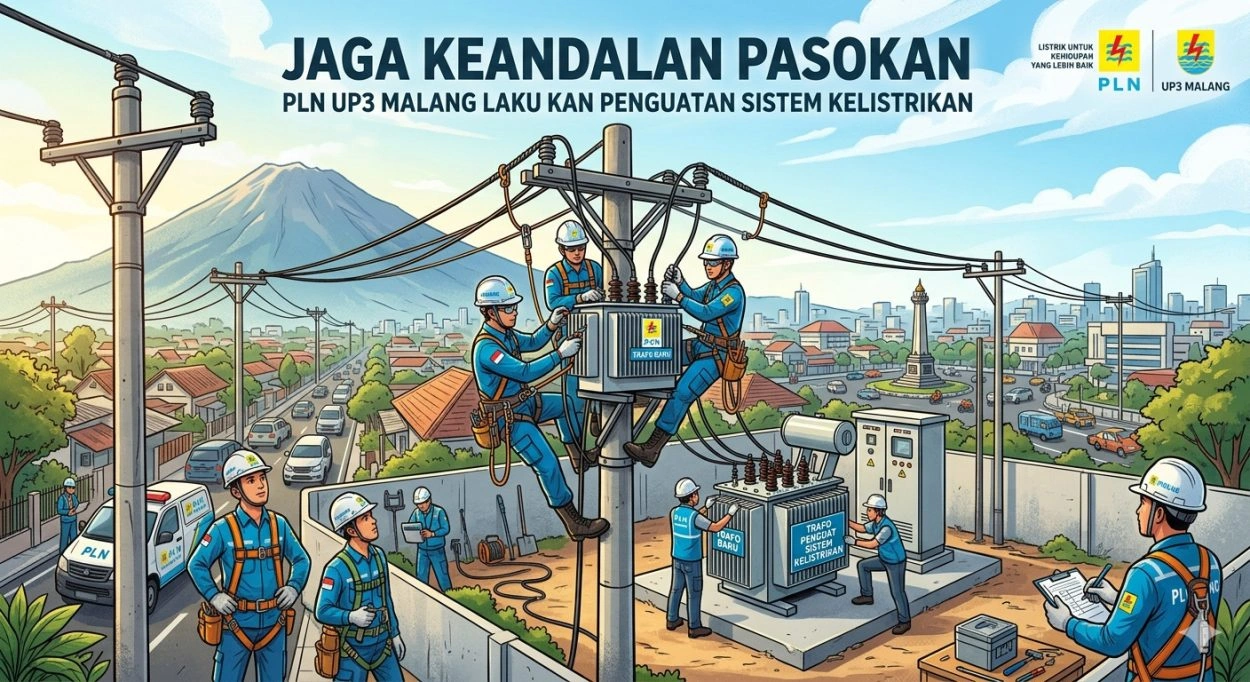 Tingkatkan Kualitas Layanan, Pln Up3 Malang Berkomitmen Percepat Penguatan Sistem Kelistrikan