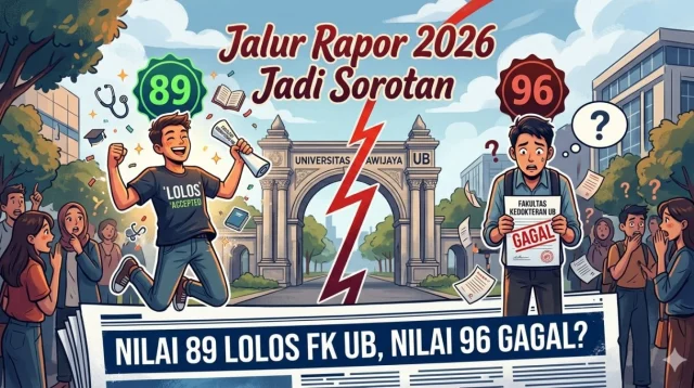 Nilai 89 Lolos Fk Ub, Nilai 96 Gagal? Hasil Smub Jalur Rapor 2026 Jadi Sorotan 
