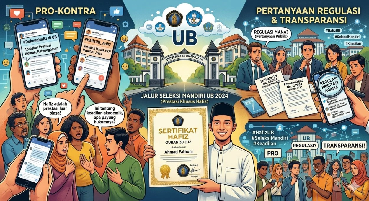 Sertifikat Hafiz Di Seleksi Mandiri Ub Menuai Pro-Kontra, Netizen Pertanyakan Regulasi