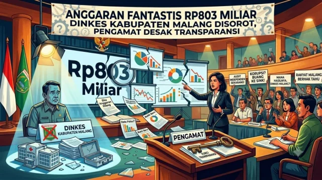 Anggaran Fantastis Rp803 Miliar Dinkes Kabupaten Malang Disorot, Pengamat Desak Transparansi
