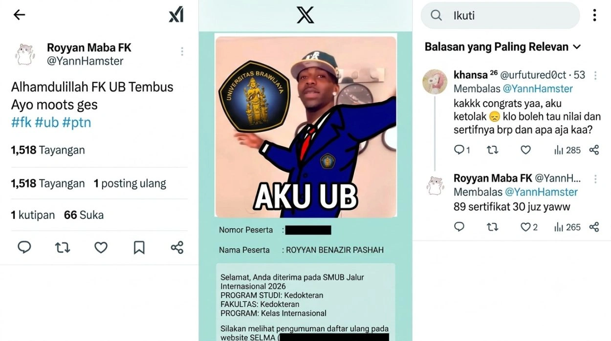 Sengkarut Seleksi Mandiri Ub 2026: Dari Misteri Rapor 89 Kedokteran Hingga Dugaan Kebohongan Publik