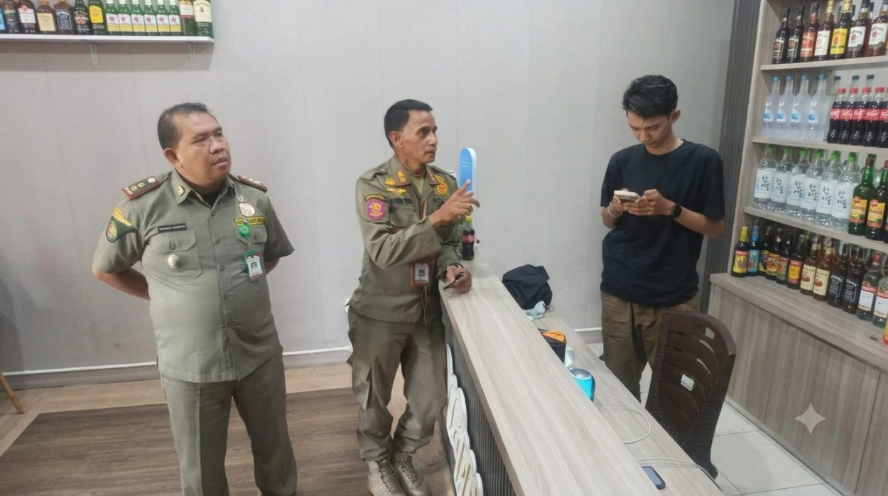 Diduga Langgar Perda, Satpol Pp Kota Malang Tindak Tegas Happiness Water