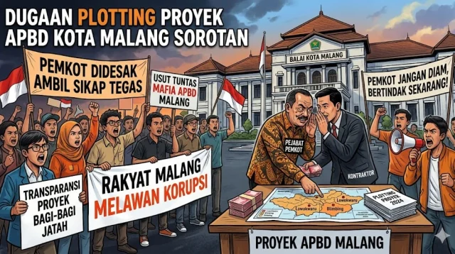 Dugaan Plotting Proyek Apbd Kota Malang Sorotan, Pemkot Didesak Ambil Sikap Tegas