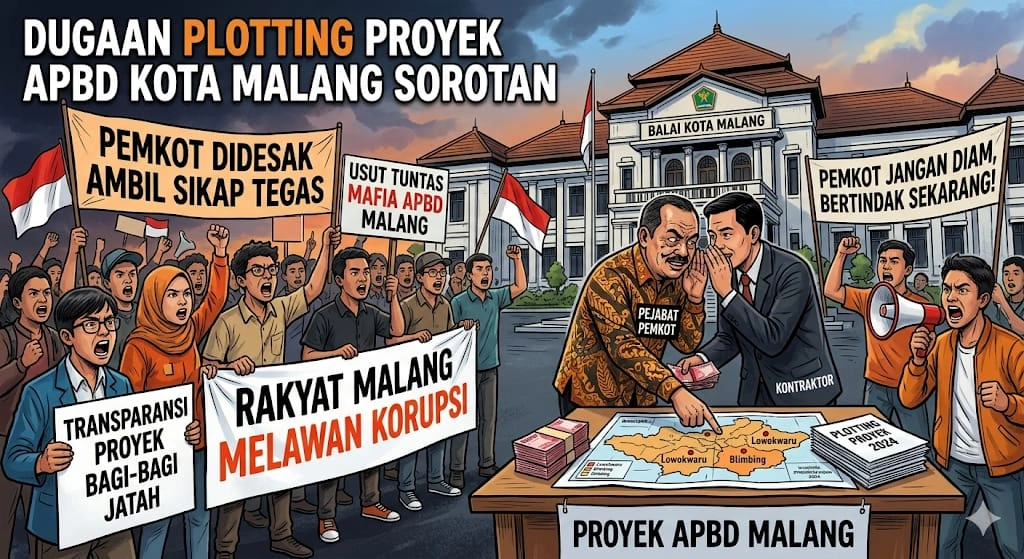 Dugaan Plotting Proyek Apbd Kota Malang Sorotan, Pemkot Didesak Ambil Sikap Tegas