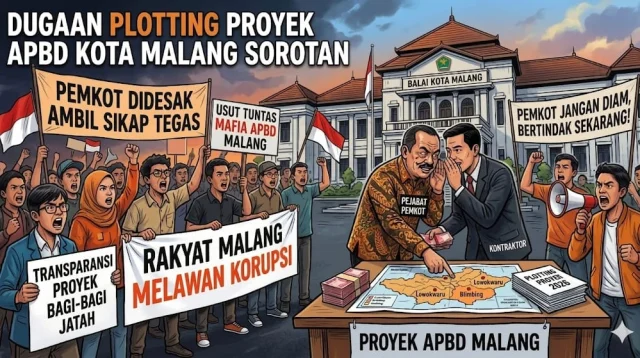 Dugaan Plotting Proyek Apbd Kota Malang Sorotan, Pemkot Didesak Ambil Sikap Tegas