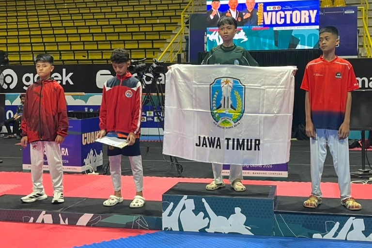 Taekwondo Jatim Awali Kiprah Di International Ksatria Nusantara Pbti Series 4 Dengan 6 Medali