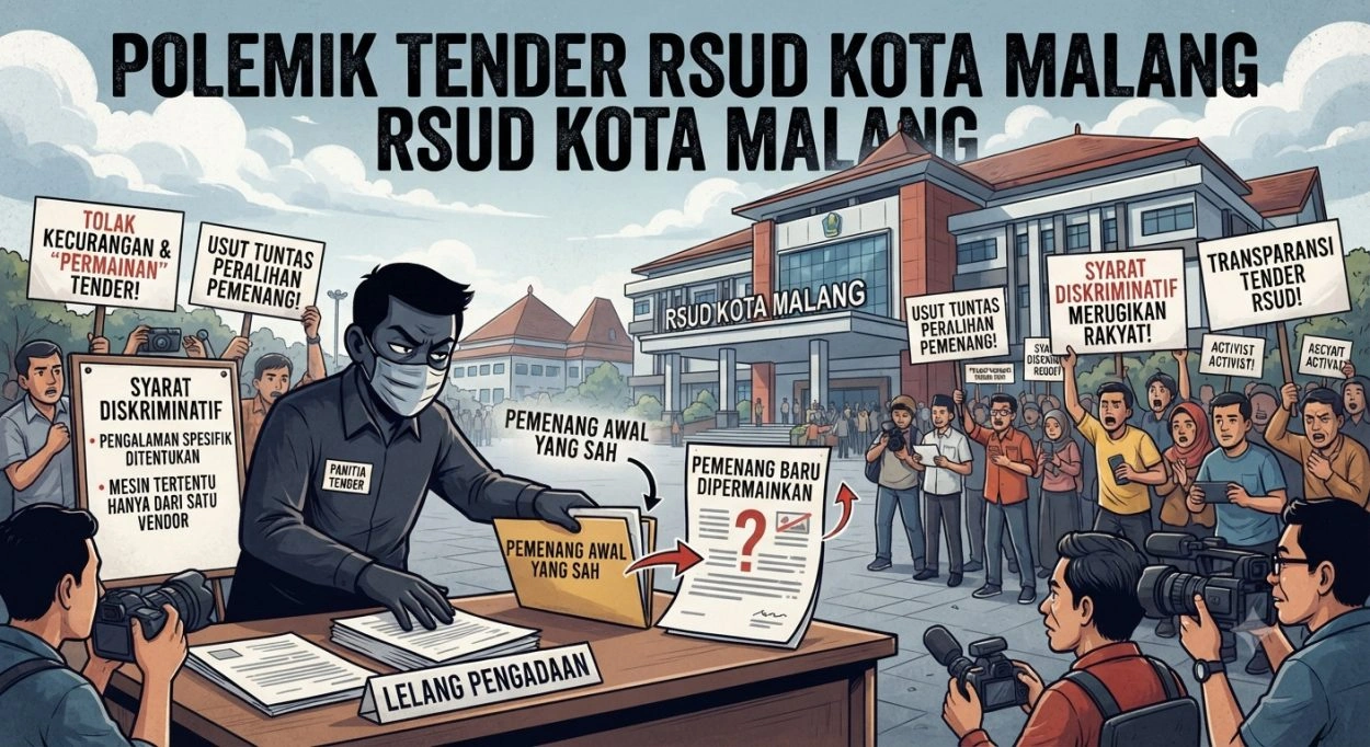 Polemik Tender Rsud Kota Malang: Dugaan &Quot;Permainan&Quot; Peralihan Pemenang Dan Ancaman Syarat Diskriminatif