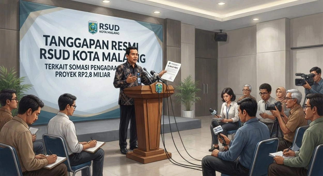Tanggapan Resmi Rsud Kota Malang Terkait Somasi Pengadaan Proyek Rp2,8 Miliar