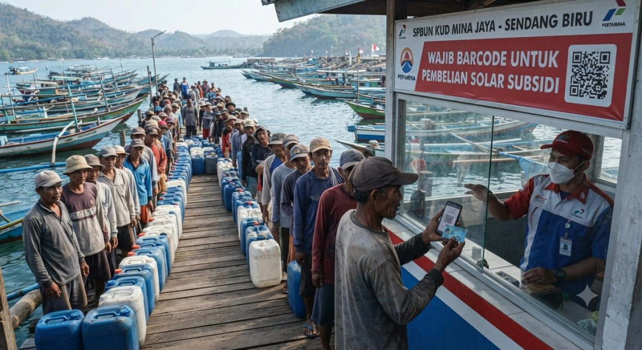 Aktivitas Melaut Terganggu Akibat Hambatan Distribusi Solar Dan Syarat Barcode