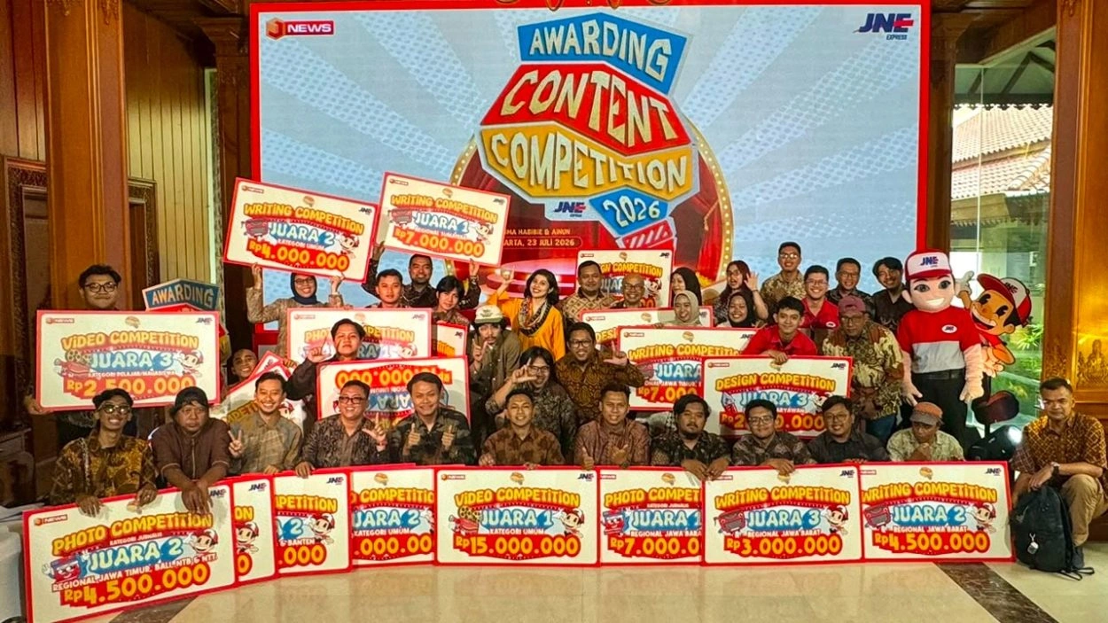 Usung Tema 'Bergerak Bersama', Jne Umumkan Pemenang Terbaik Content Competition 2026 