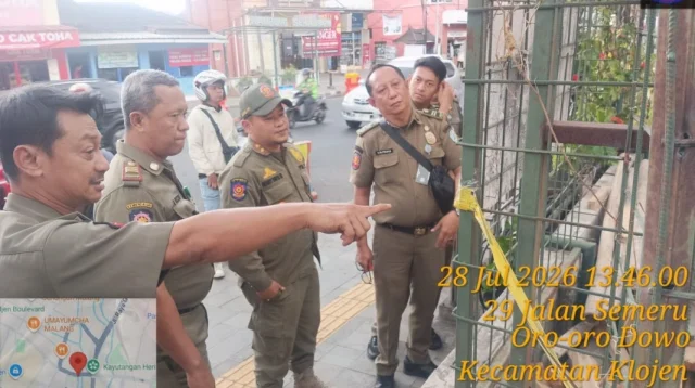 Satpol-Pp Provinsi Jatim Ambil Alih Penanganan Bangunan Parkir Ilegal Pia Cap Mangkok