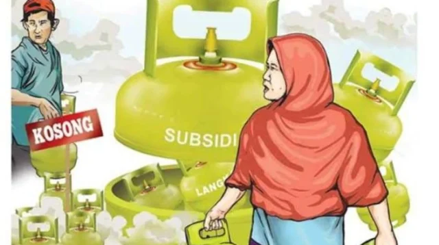 Harga Gas Elpiji 3 Kg Tembus Tembus Rp 30.000