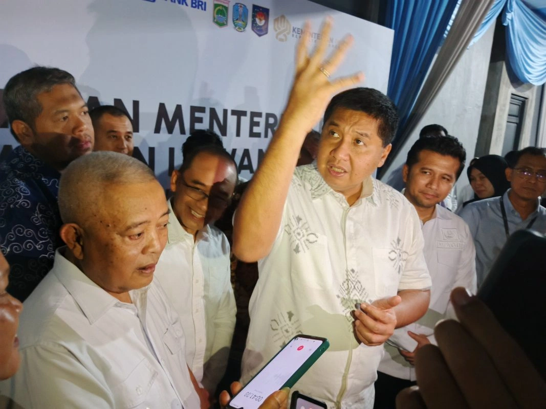 Dorong Realisasi Hunian Subsidi, Menteri Pkp Tinjau Proyek Lawang Park Residence 