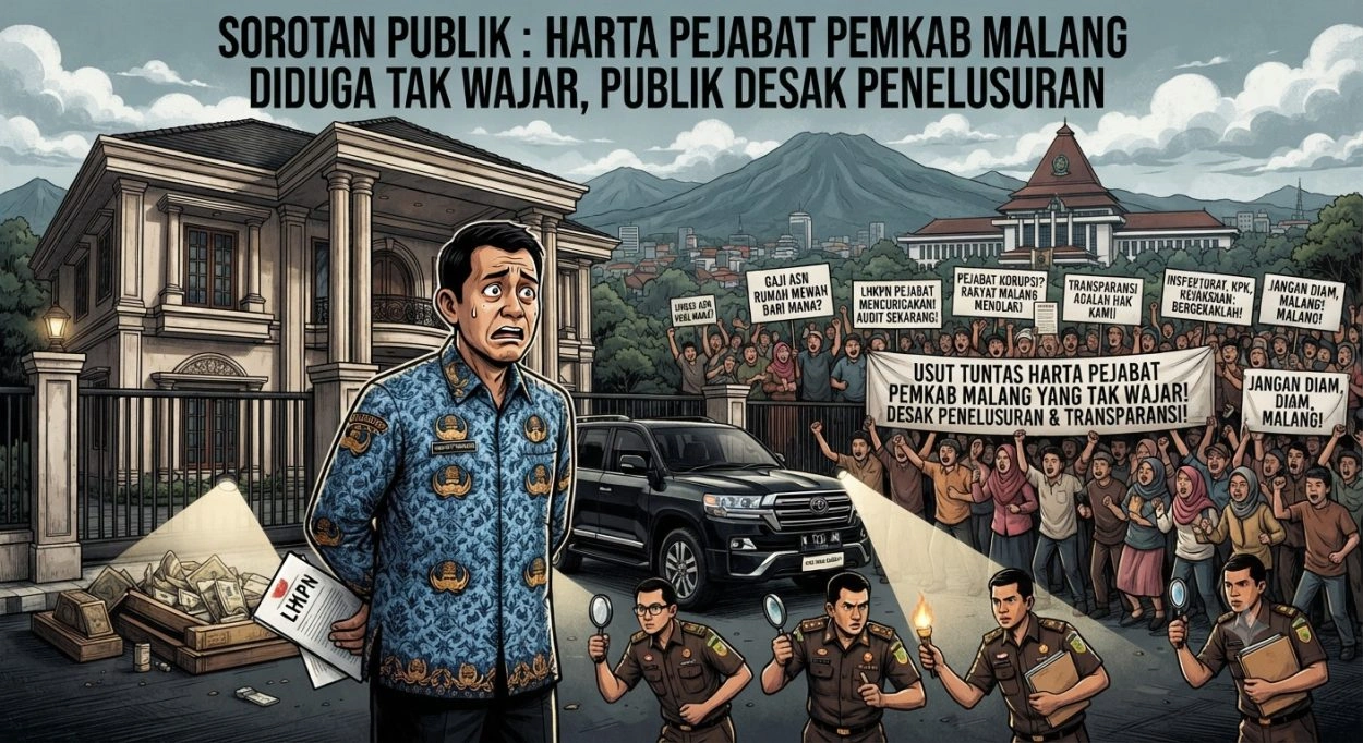 Harta Kekayaan Pejabat Pemkab Yang Dinilai Tak Wajar, Publik Desak Lakukan Penelusuran 