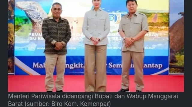 Menpar Widiyanti Dorong Pemulihan Pariwisata Flores Pascagempa