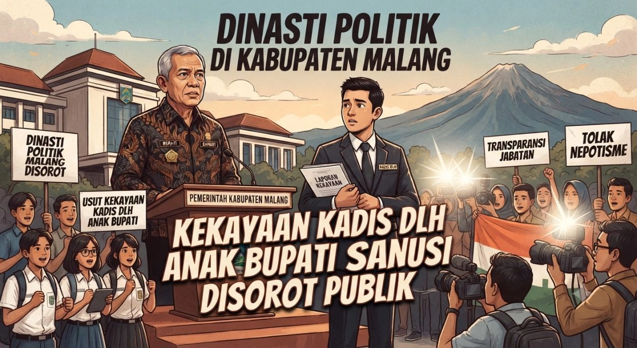 Dinasti Politik Di Kabupaten Malang: Kekayaan Kadis Dlh Anak Bupati Sanusi Disorot Publik